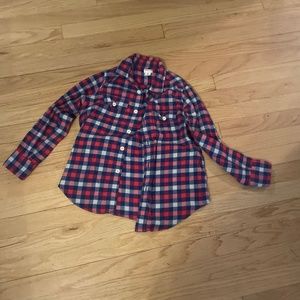 Kids plaid polo